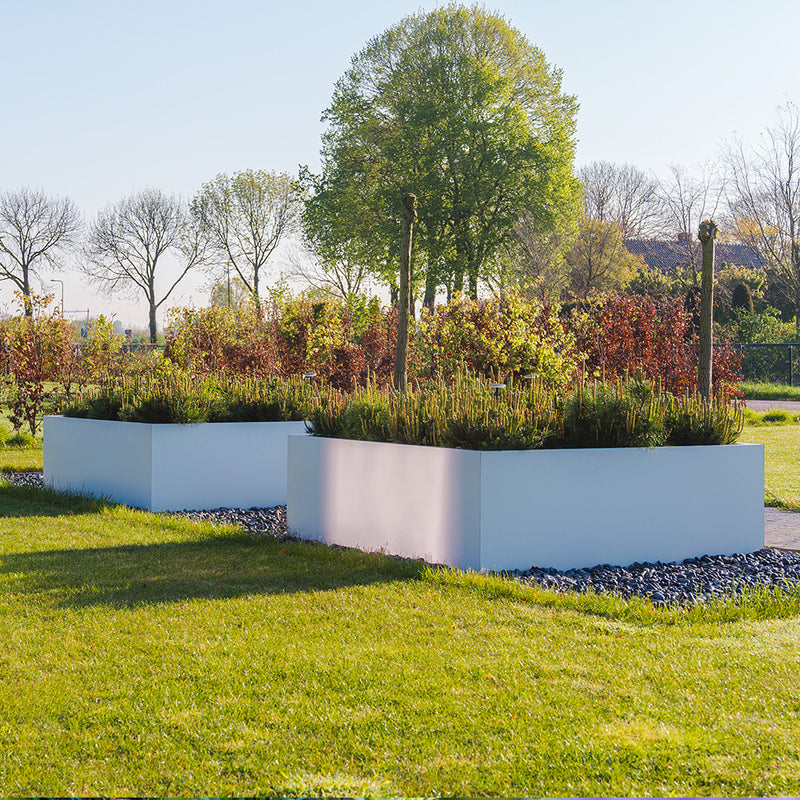 Gecoat stalen plantenbak CARREZ Connect 200 x 100 x 80 cm