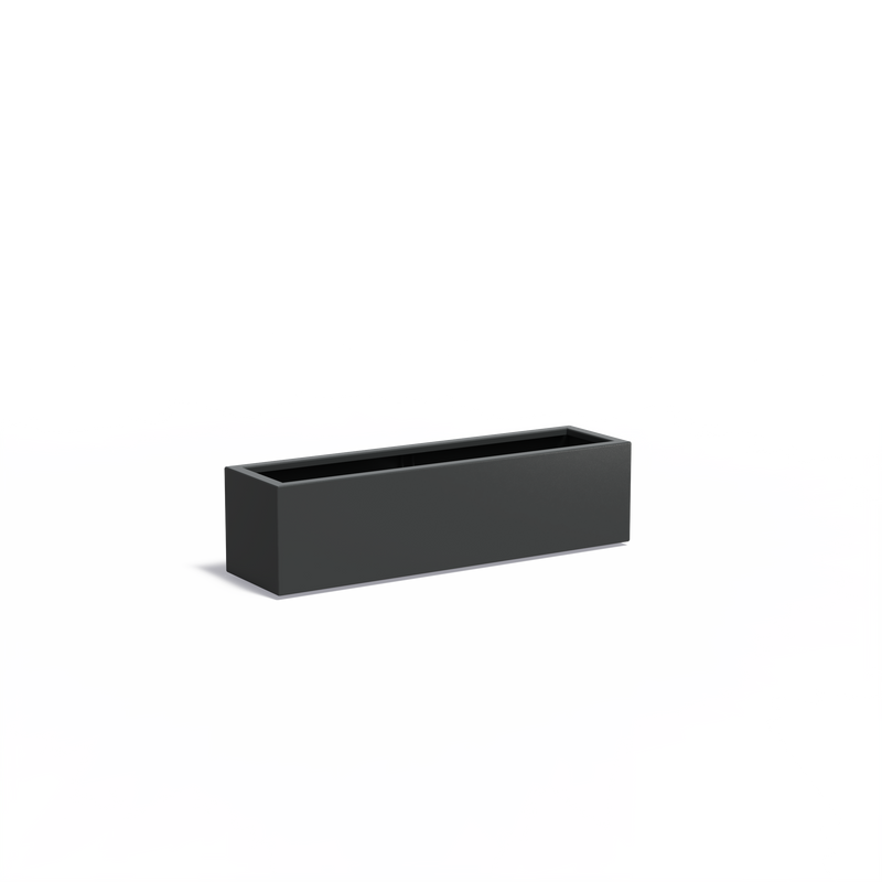Aluminium Pflanzkübel CARREZ | 150 x 40 x 40 cm