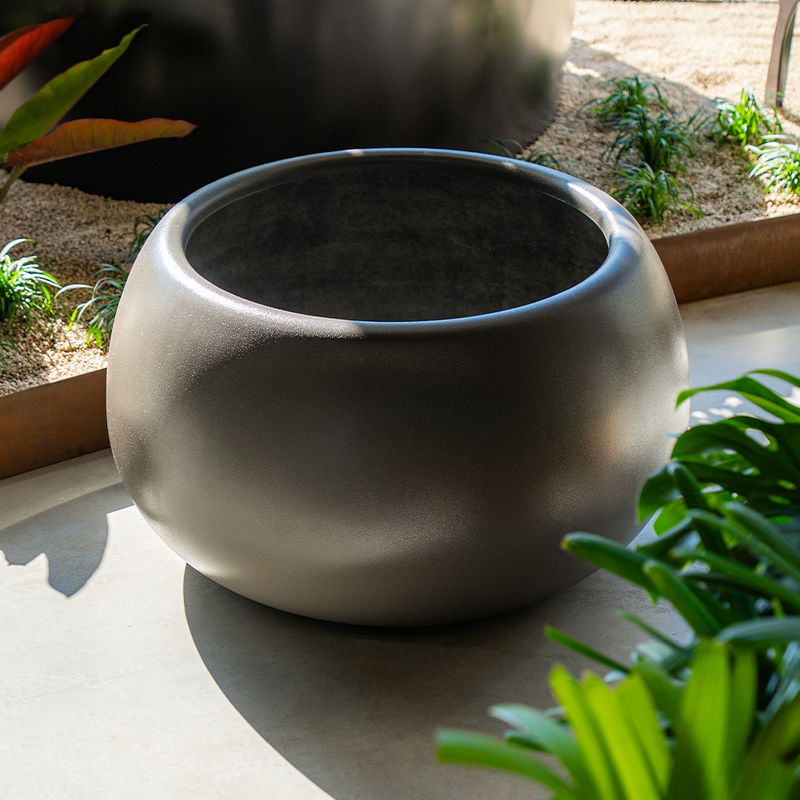 MERO ronde polyester plantenbak ø100x60 cm