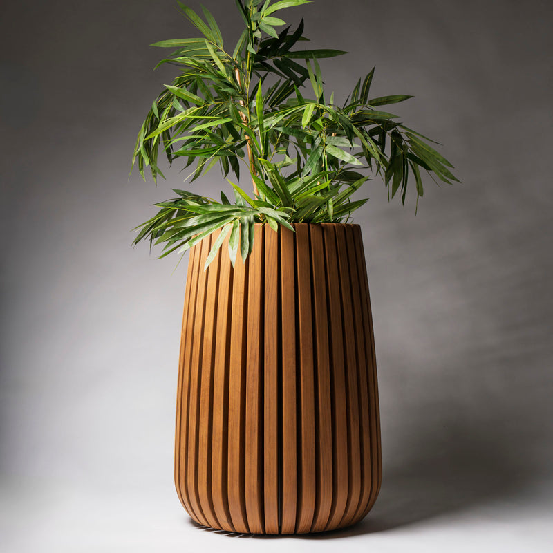 MORI ronde Kebony plantenbak ø98x60 cm