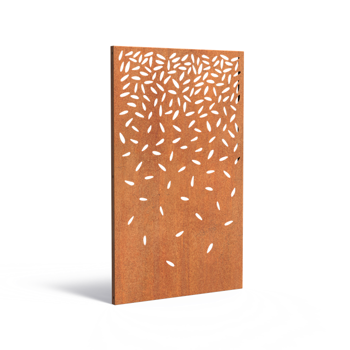 Cortenstaal paneel ABSTRACT CPA4 110×5×180 cm