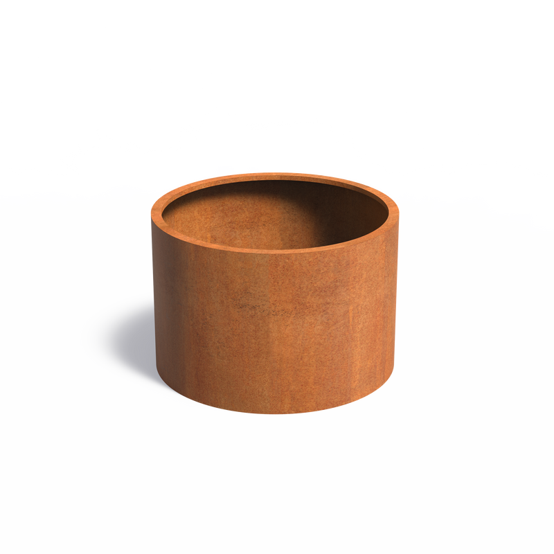 Cortenstahl Pflanzkübel CIRCUM ohne Boden | ø 120 x 80 cm