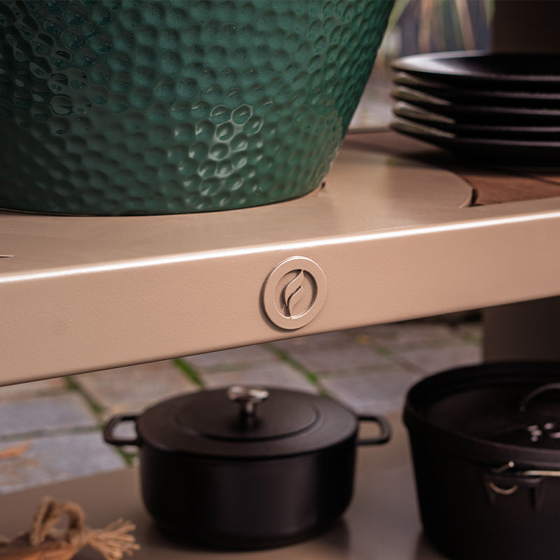 STATION Kamado 200 x 75 x 93 cm - cortenstaal