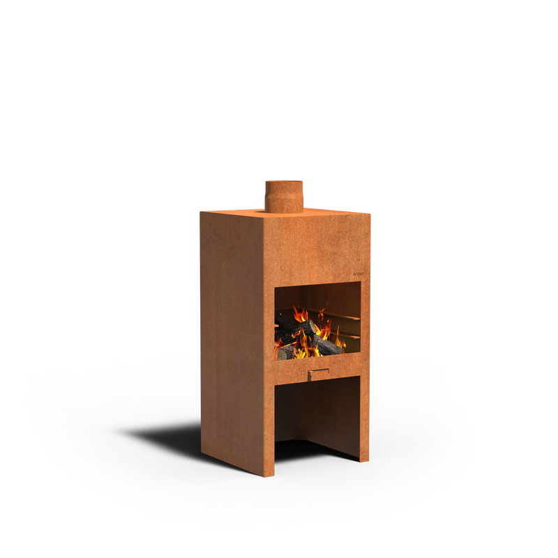 STIG buitenhaard cortenstaal