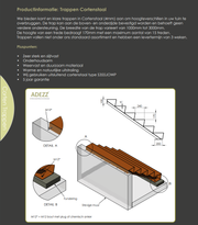 productinformatie cortenstaal trappen