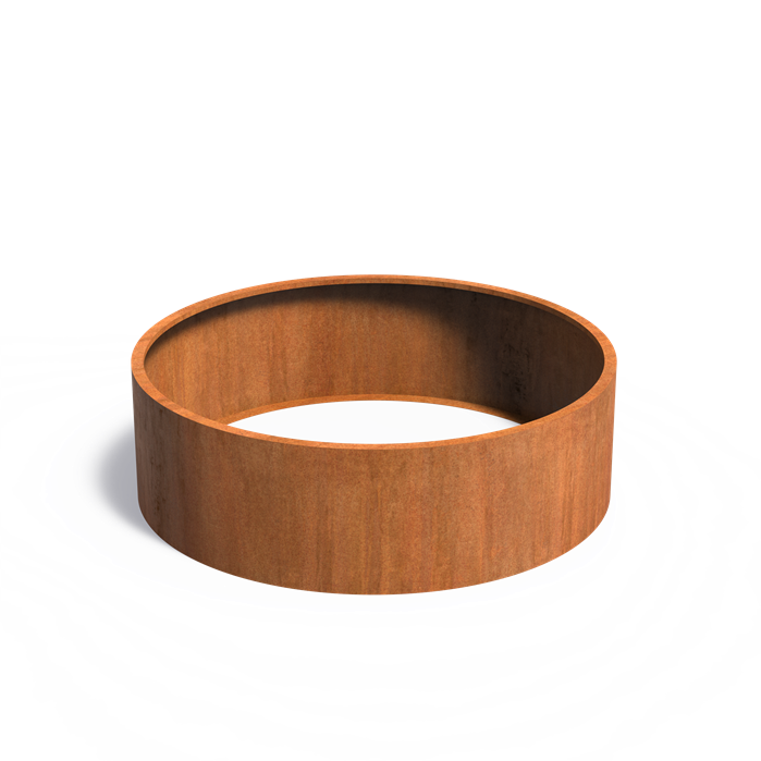 Cortenstahl Pflanzkübel CIRCUM ohne Boden | ø 200 x 60 cm