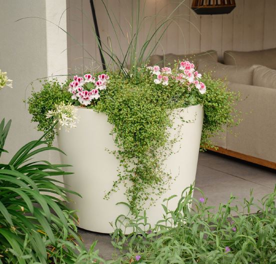CONIC conische polyester plantenbak ø55x76 cm