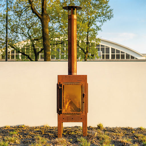 DIGNA buitenhaard cortenstaal 1