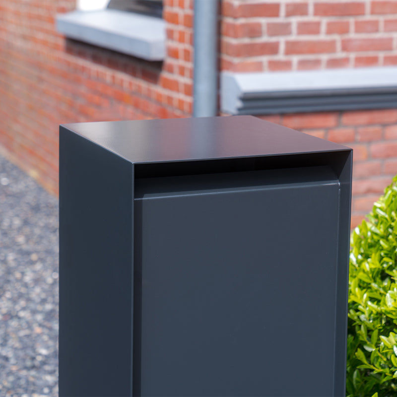 Aluminium Briefkasten FLYN | 35 x 35 x 120 cm