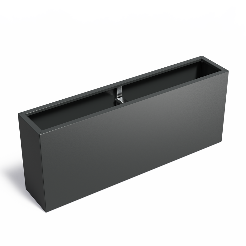 Gecoat stalen plantenbak CARREZ Connect 200 x 40 x 80 cm