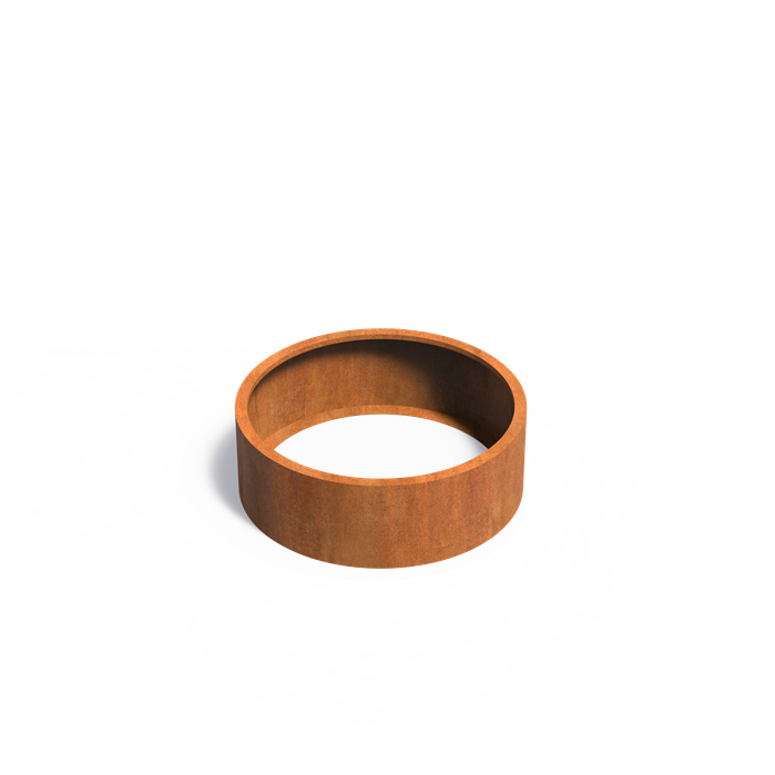 Cortenstahl Pflanzkübel CIRCUM ohne Boden | ø 120 x 40 cm