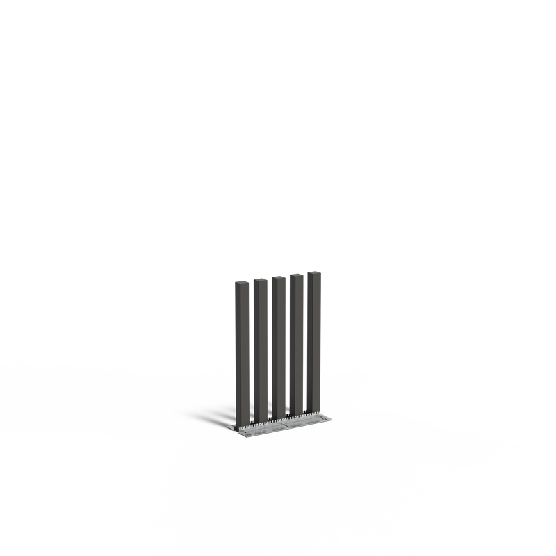 Tuinpaal 100 x 100 x 1500 mm (set van 5 varibo) - Gecoat staal