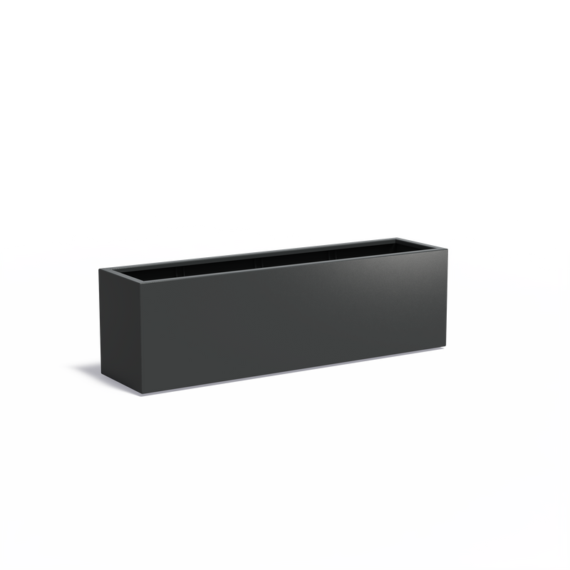 CARREZ aluminium plantenbak 200x50x60 cm met bodem