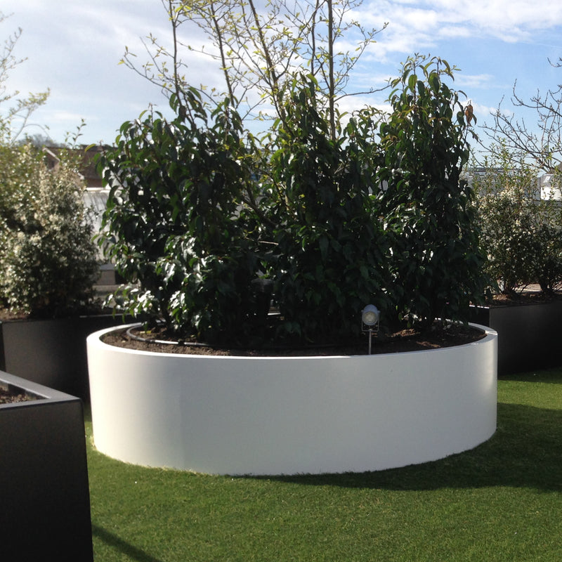 Aluminium Pflanzkübel CIRCUM ohne Boden | ø 200 x 80 cm