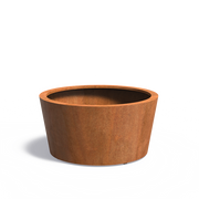 conic cortenstaal planter 0