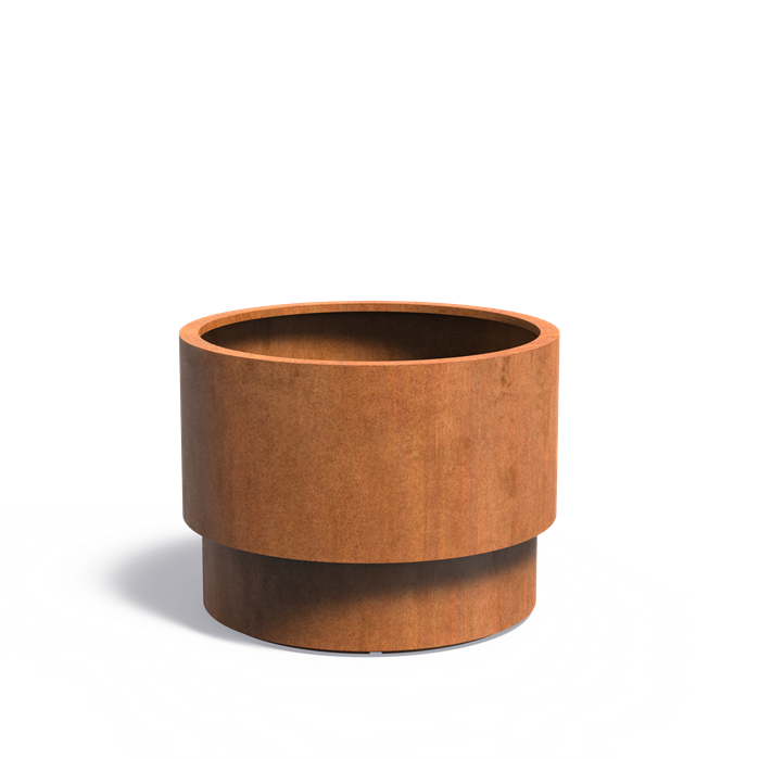 EXTEND ø 100 x 75 cm - Cortenstaal plantenbak met bodem