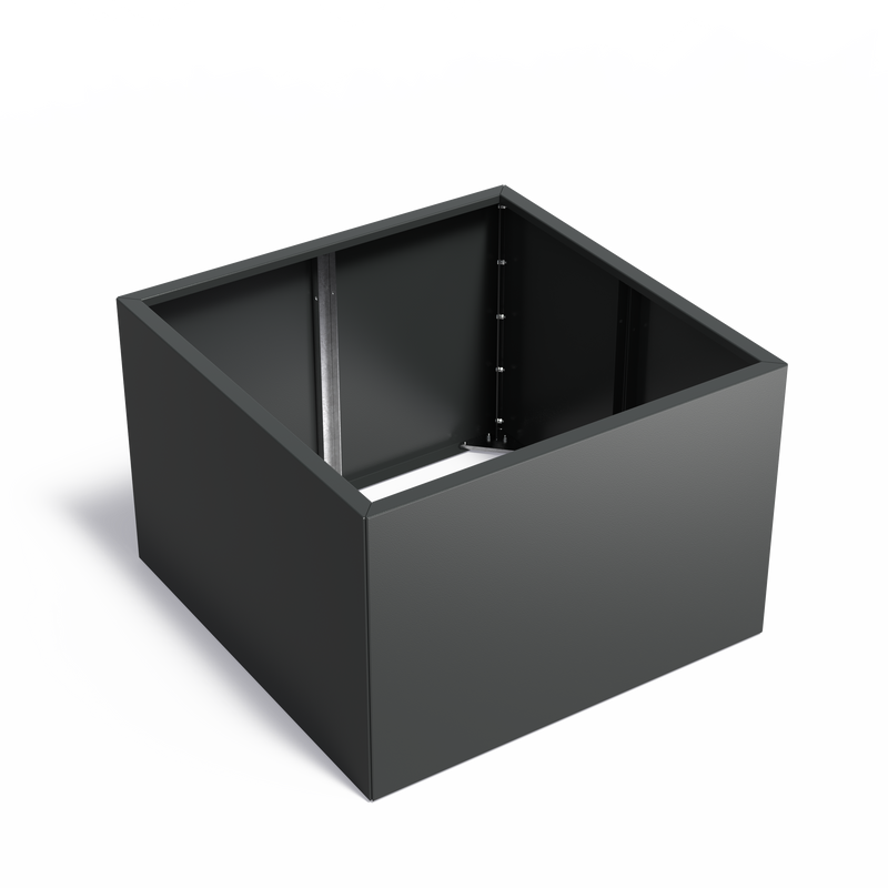 Gecoat stalen plantenbak CARREZ Connect 120 x 120 x 80 cm
