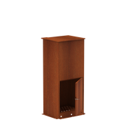 Pakketbrievenbus CASE Corten