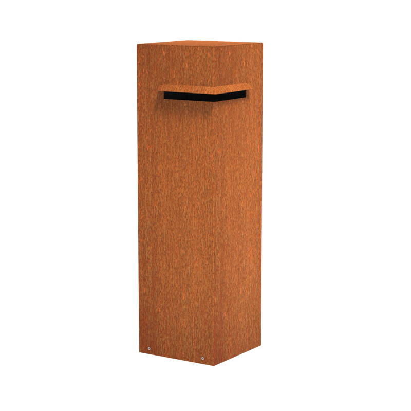 Brievenbus IVAR corten 