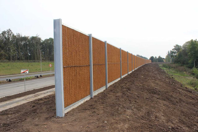 KKW HA MinWol geluidsscherm langs weg 